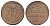 Россия 2 копейки 1844 СМ, Николай I (1825-1855) Биткин 747 медь 4645-216