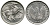Греция 5 драхм 1973 Пегас, феникс в огне KM 109.1 медно-никель UNC 4531-424
