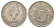 Великобритания 1/2 кроны 1957 Елизавета II (1952-2022) KM 907, Spink 4145 медно-никель 4692-436