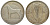 ИРЛАНДИЯ 1/2 КРОНЫ 1930 ЛОШАДЬ KM 8 серебро 1524-1331
