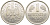 ФРГ 1 МАРКА 1990 D J.385, KM 110 медно-никель 3856-227