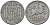 Испания 10 сентимо 1941 Франсиско Франко (1939-1975) KM 766 алюминий 4604-516