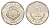 Коста-Рика 5 колонов 1993 год-тип KM 214.3 сталь плакированная никелем 4698-434