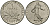 Франция 1 франк 1977 сеятель KM 925 никель 4135-854
