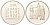 Швейцария 5 франков 1974 100 лет Конституции KM 52 медно-никель UNC 4367-833