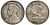 Фиджи 1 шиллинг 1934 Георг V (1910-1936), парусник KM 4 серебро 91-945