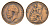 Великобритания 1 фартинг 1913 Георг V (1910-1936) KM 808.1, Spink 4059 бронза 4623-1031