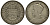 Новая Зеландия 1/2 кроны 1933 Георг V (1910-1936) KM 5 серебро 272-423