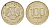 Россия 100 рублей 1993 Y 338 медно-никель UNC 3334-743