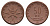 Гота 50 пфеннигов 1921 Men05 9371.5, Men22.2 11733.4, Men22.2 11733.5 фарфор 1094-9-62