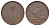Ирландия 1 пенни 1941 курица с цыплятами KM 11 бронза 4672-544