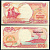 Индонезия 100 рупий 1992/2000 парусник пиниси, вулкан Кракатау Pick 127 h  бумага  UNC (пресс) 448-150-1
