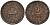 Венгрия 2 филлера 1896 KB, Франц Иосиф I (1848-1916) KM 481 бронза 4151-927