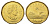 Канада 1 доллар 2012 Елизавета II (1952-2022), утка KM 1255 никель плакированная бронзой UNC 4678-1234