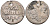 Россия алтын (3 копейки) 1704 Биткин 1157 R серебро 11-264-47
