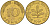 ФРГ 10 пфеннигов 1991 D KM 108, J. 383 сталь плакированная латунью 4175-1132