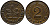 ФРГ 2 пфеннига 1965 F KM 106, J.381 бронза 99-141