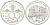 Венгрия 200 форинтов 1992 BP, национальный банк KM 689 серебро UNC 4140-316
