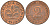 ФРГ 2 пфеннига 1969 D KM 106а, J. 381а сталь плакированная медью 55-1222
