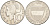 Австрия 10 шиллингов 1972  KM 2882 серебро    4153-244