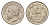 Иран 1 риал 1972 SH 1351, ФАО - Продовольственная программа KM 1183 медно-никель UNC 4625-1227