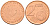 Нидерланды 2 евроцента 2004  КМ 235 сталь плакированная медью UNC   4160-1146
