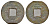 Корея 1 мун конец XIX века бронза 4654-1154
