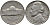 США 5 ЦЕНТОВ 1964 ДЖЕФФЕРСОН KM A192 медно-никель 4390-737