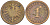 ГЕРМАНИЯ 1 ПФЕННИГ 1875 D, СТАРОГЕРБОВКА KM 1, J. 1, Weege 1 медь 206-1036