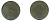 Великобритания 1/2 пенни 1935 Георг V (1910-1936) KM 837, Spink 4058 бронза 89-341