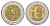 Мексика 5 песо 1998 KM 605 биметалл 4675-312