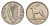 Ирландия 6 пенсов 1962 собака, ирландский волкодав KM 13a медно-никель 4690-337