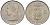 БЕЛЬГИЯ 1 ФРАНК 1951 BELGIQUE KM 142.1 медно-никель UNC 28-245