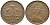 Великобритания 2 пенса 1979 Елизавета II (1952-2022) KM 916, Spink 4235 (C1) бронза 87-732