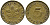 ФРГ 5 ПФЕННИГОВ 1949 J KM 102, J. 377 сталь плакированная латунью 261-1149