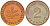 ФРГ 2 ПФЕННИГА 1963 J KM 106, J.381 бронза 3718-362
