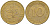 ФРГ 10 ПФЕННИГОВ 1977 D KM 108, J. 383 сталь плакированная латунью 4182-851