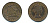 Великобритания 1/2 пенни 1957 Елизавета II (1952-2022) KM 896, Spink 4158 бронза 59-816