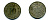 ГЕРМАНИЯ 10 ПФЕННИГОВ 1900 G KM 12, J. 13 медно-никель 56-421