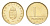 Венгрия 1 форинт 1996 KM 692 никель латунь UNC 4705-1146