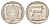 ЮАР 1 ранд 1995 KM 138 медь плакированная никелем 4627-318