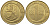ФИНЛЯНДИЯ 1 МАРКА 1993 M KM 76 алюминиевая бронза 113-1153