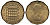 Великобритания 3 пенса 1967 Елизавета II (1952-2022) KM 900, Spink 4153 никель латунь 4538-1137