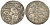 Великое княжество Литовское 2 денария 1620 Сигизмунд III (1587-1632), вес 0,54 гр. KM 15.3 серебро 1517-121