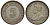 Стрейтс-Сетлментс 5 центов 1926 Георг V (1910-1936) КМ 36 серебро 53-539