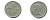 Великобритания 6 пенсов 1957 Елизавета II (1952-2022) KM 903, Spink 4149 медно-никель 80-922