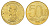 Румыния 50 лей (леев) 1994 KM 110 сталь плакированная латунью aUNC 3459-741