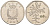 Мальта 50 центов 1998 девясил KM 98 медно-никель 92-645