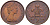 Великобритания 2 пенса 1978 Елизавета II (1952-2022) KM 916, Spink 4235 (C1) бронза 67-826