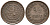 Нидерланды 1/2 цента 1891 Вильгельмина (1890-1948) KM 109 бронза 4576-311
